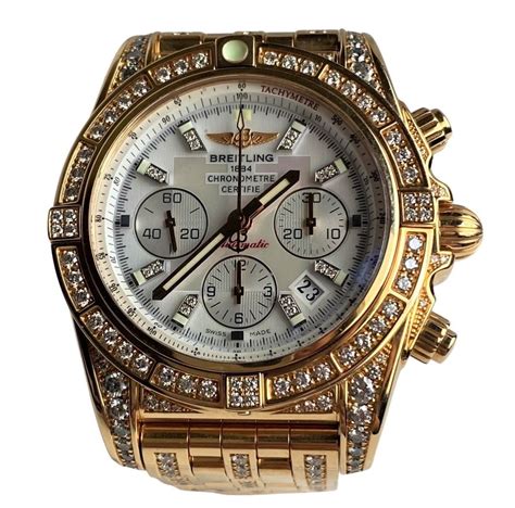 diamond Breitling watches for sale